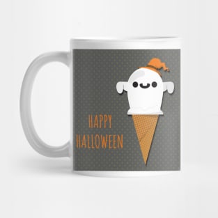 Ice Cream Halloween Face Gift Mug